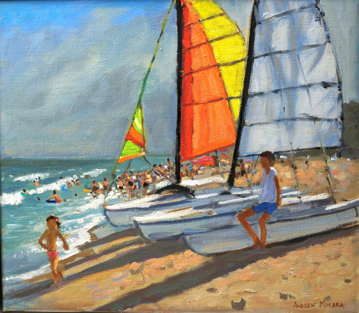 Yelkenliler, Garrucha, İspanya by Andrew Macara