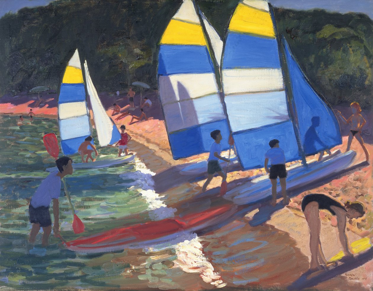 Yelkenliler, Güney Fransa, 1995 by Andrew Macara