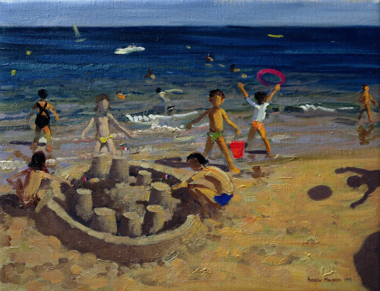 Sandcastle, Fransa, 1999 by Andrew Macara