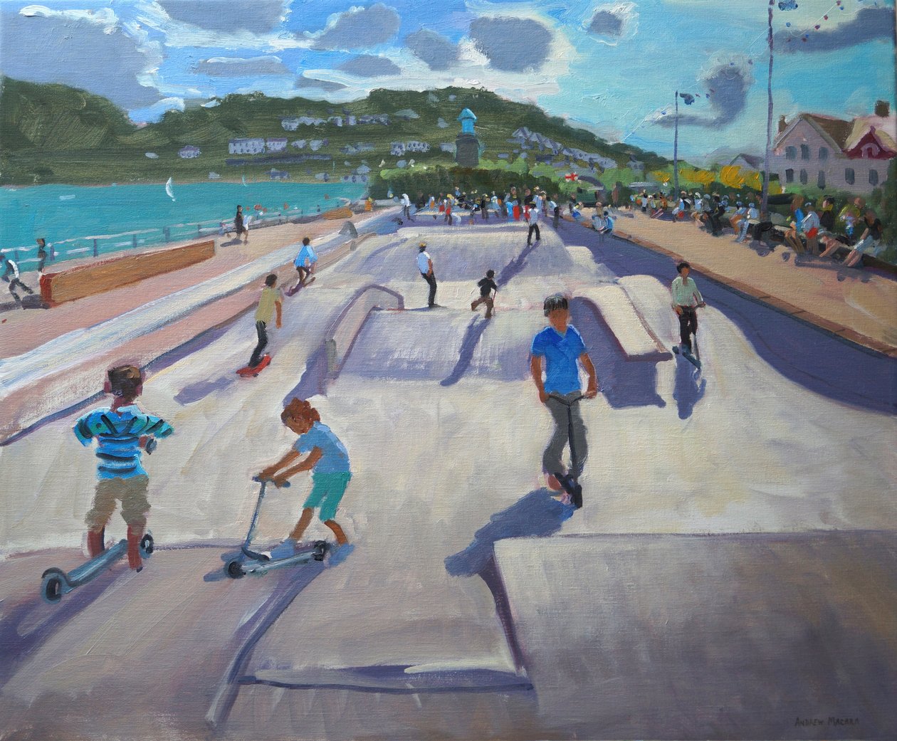Kaykaycılar, Teignmouth, 2012 by Andrew Macara