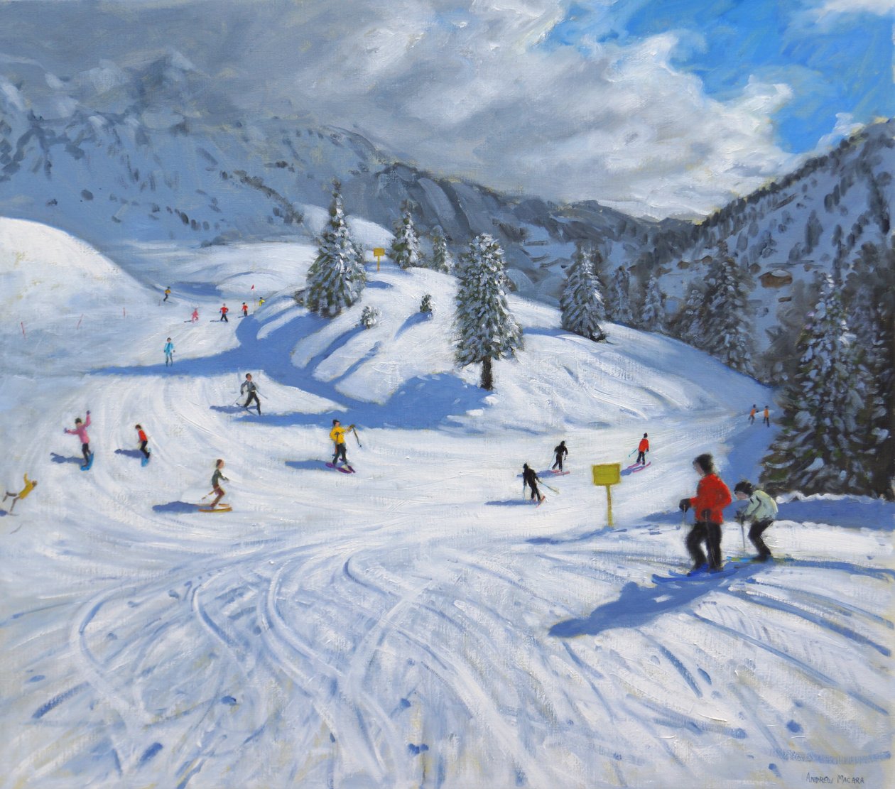 Kayak, Kitzbühel, 2014, by Andrew Macara