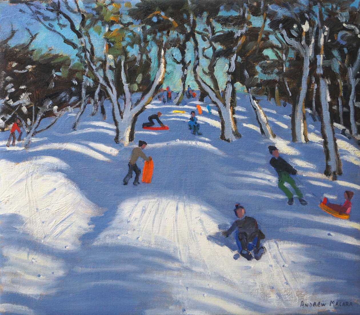 Ladmanlow'da Kızak, 2012 by Andrew Macara
