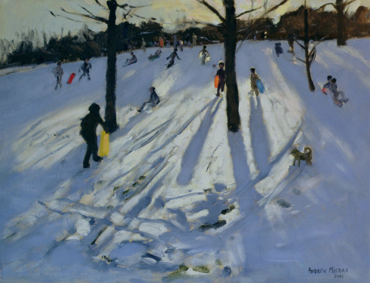 Kar, Rykneld Parkı, Derbi, 2001 by Andrew Macara