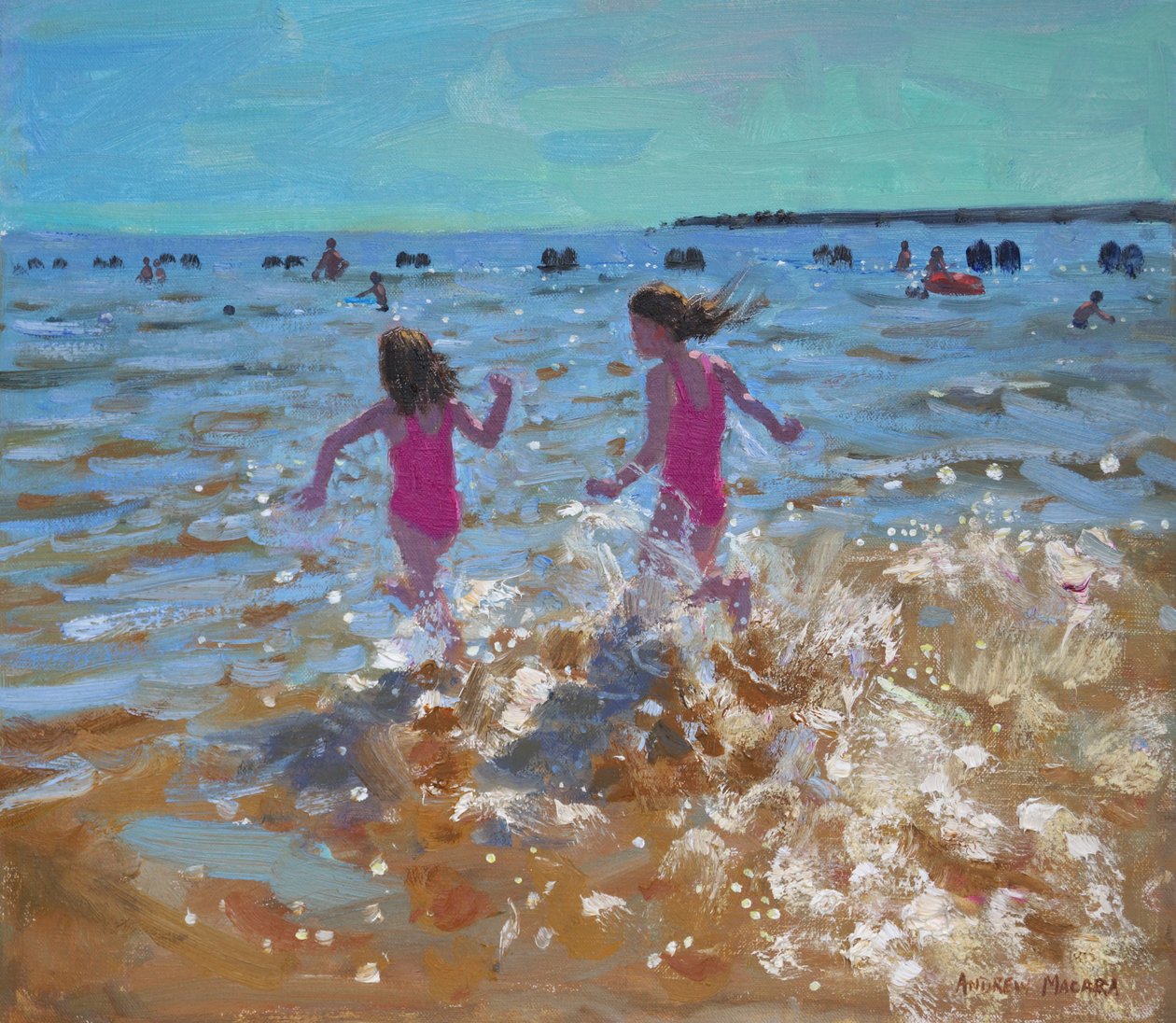 Denize sıçrayan Clacton. 2014, by Andrew Macara
