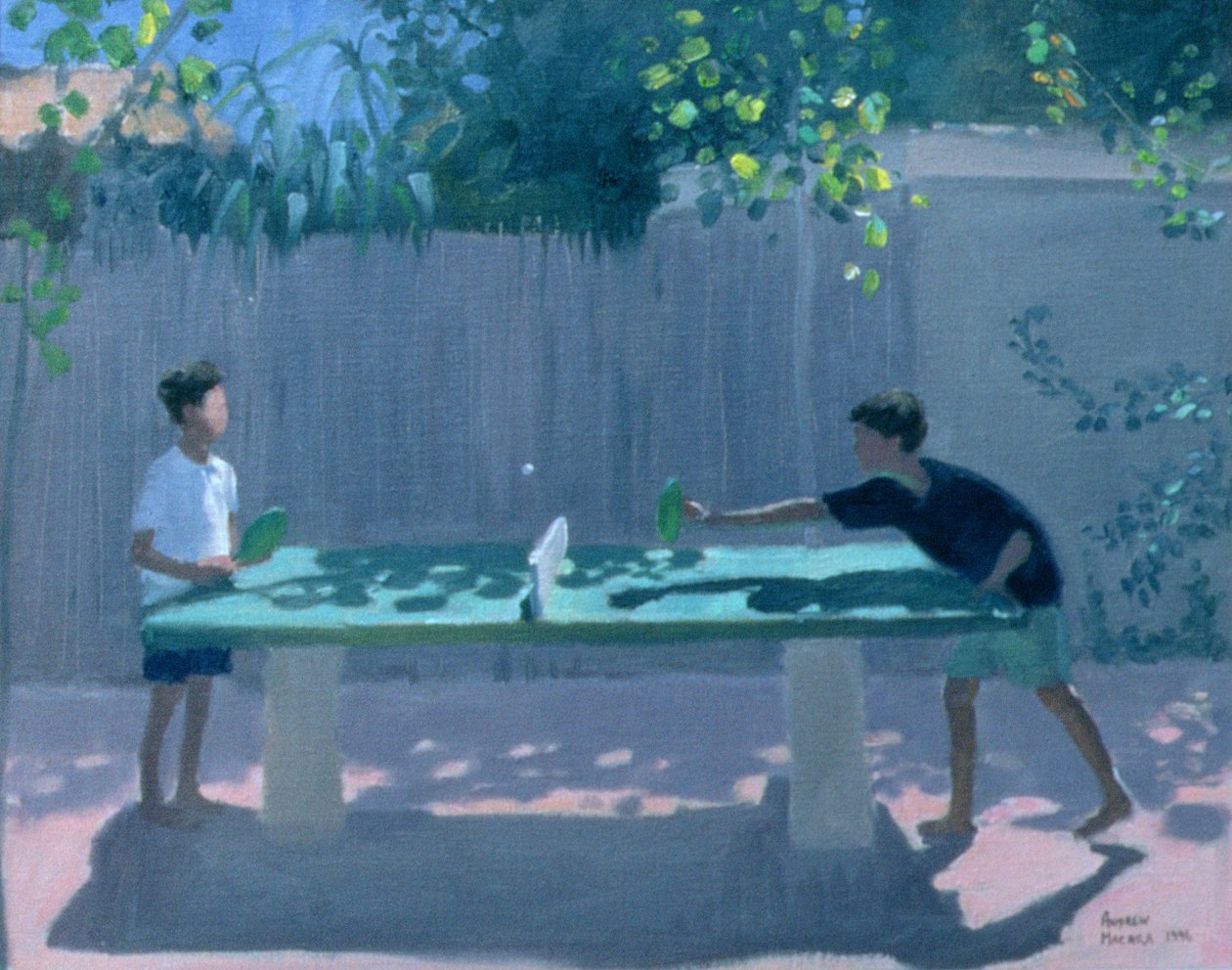 Masa Tenisi, Fransa, 1996 by Andrew Macara