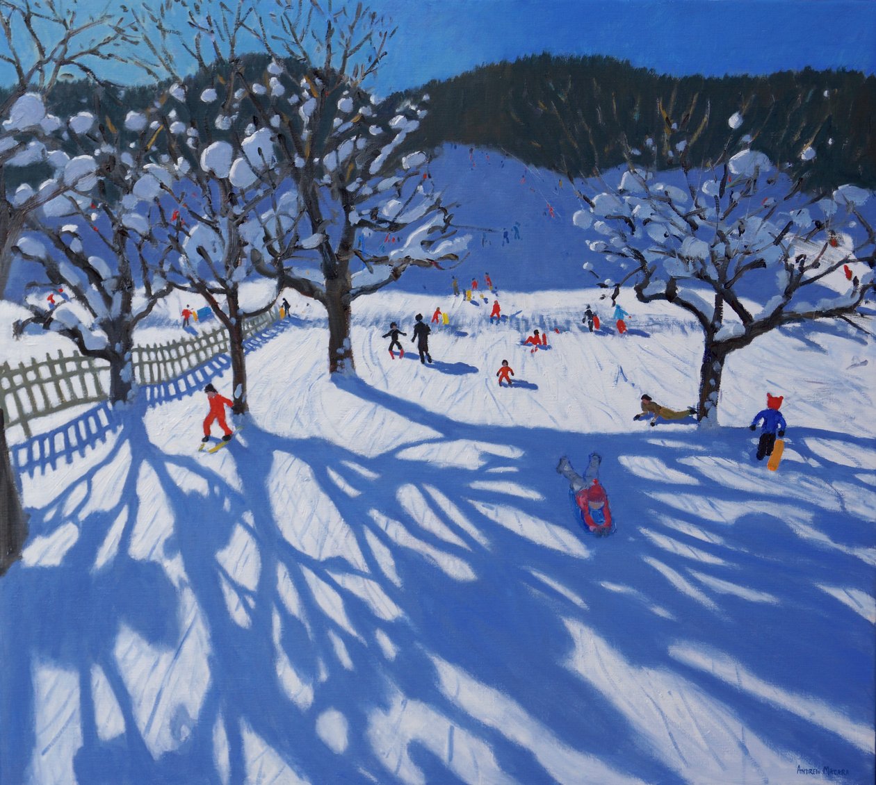 Kışın Meyve Bahçesi, Morzine, by Andrew Macara