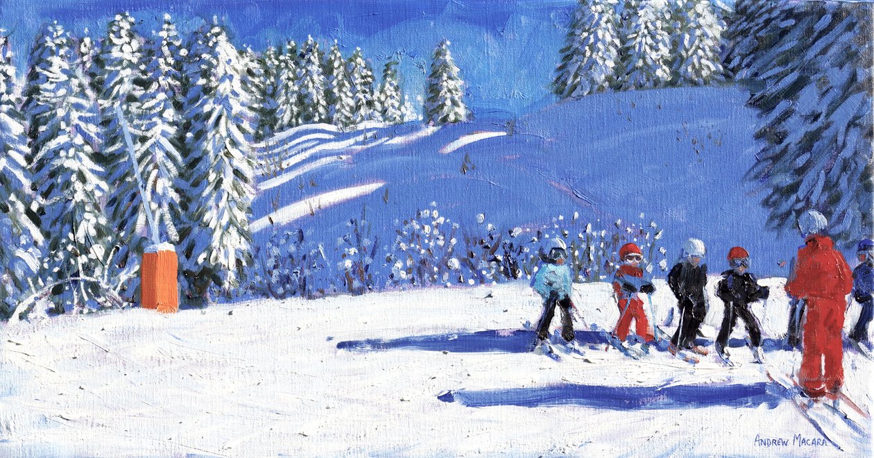 Genç Kayakçılar,Morzine,Fransa.2015, by Andrew Macara