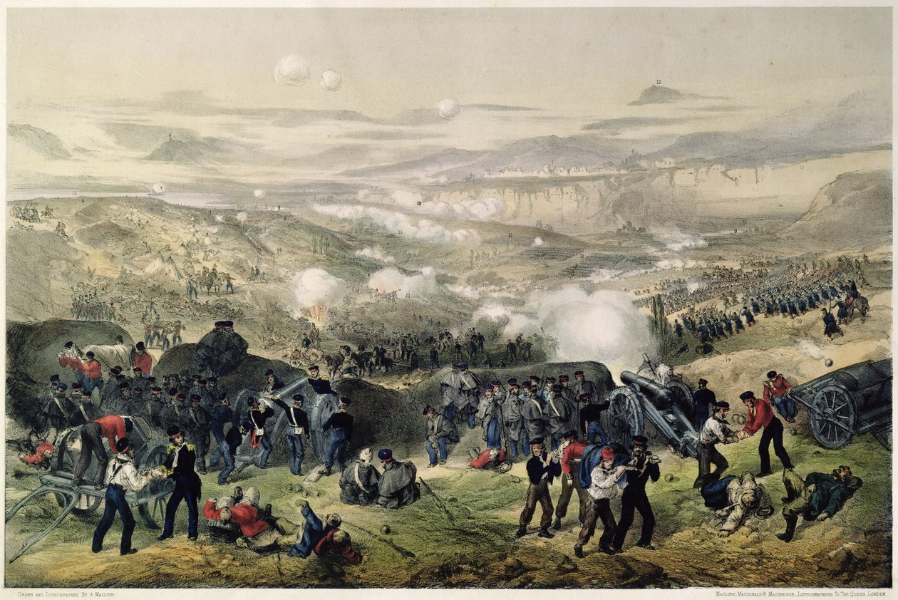 İnkerman Savaşı, 5 Kasım 1854, 1855 by Andrew Maclure