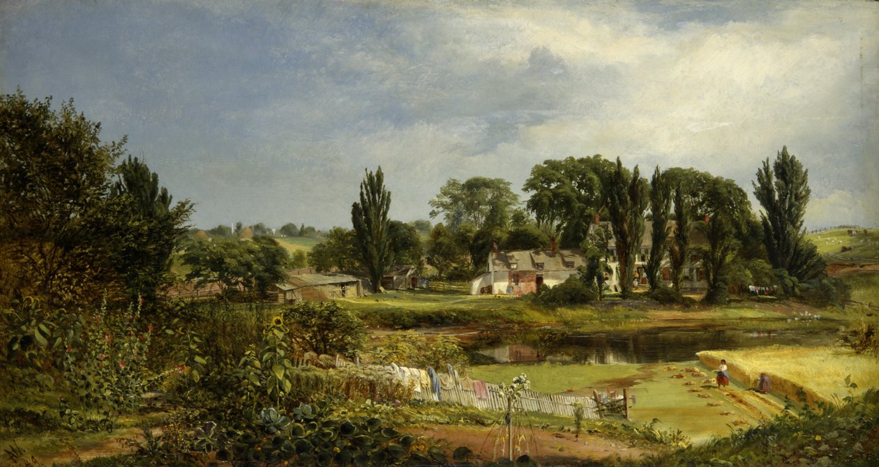 Long Island Homestead, Doğadan Çalışma by Andrew W. Warren