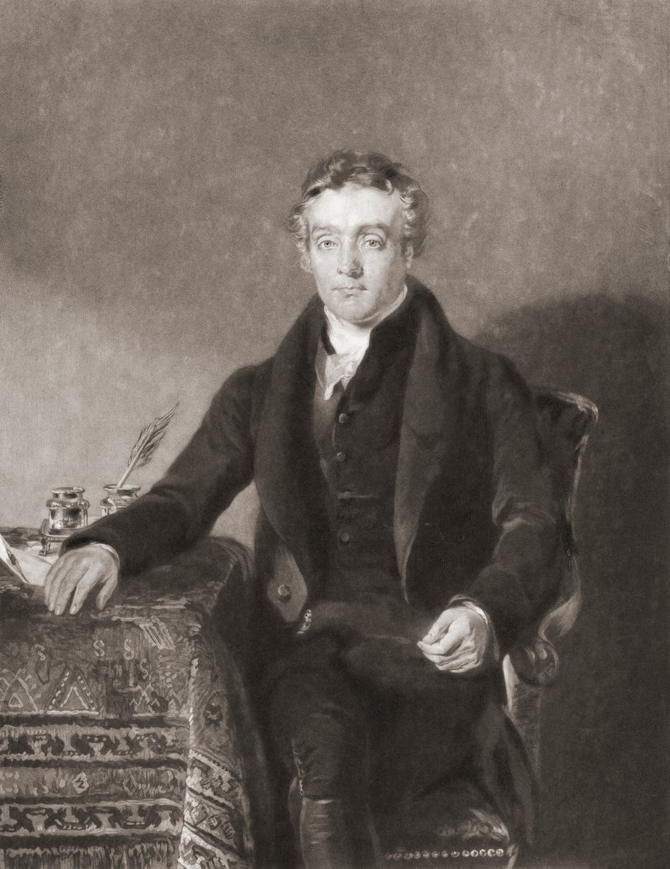 Thomas Chalmers. Vesika. (Yazdır) by Andrew (after) Geddes