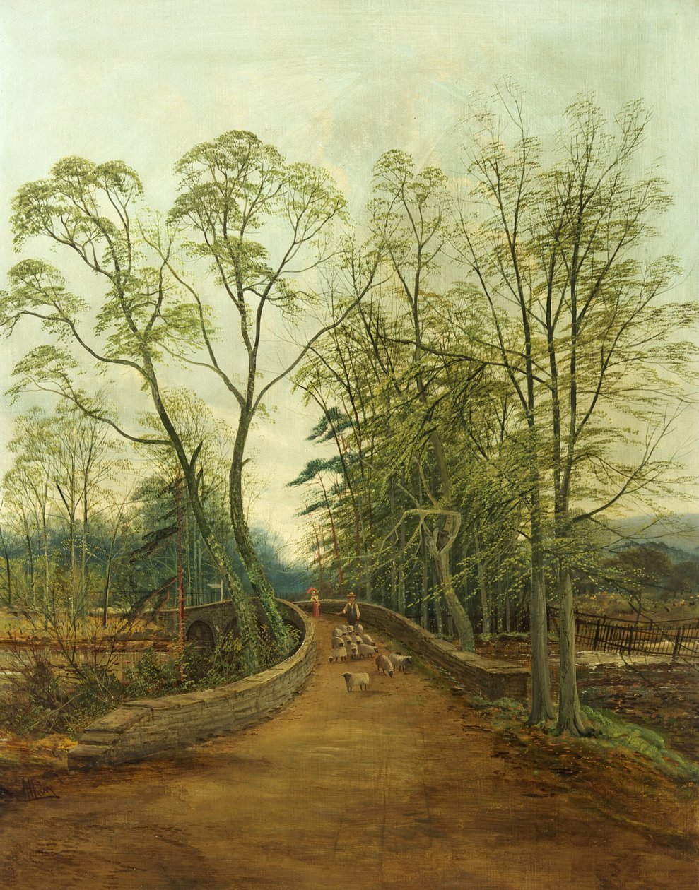 Eski Ebbw Köprüsü, Newport by Andrew Allan