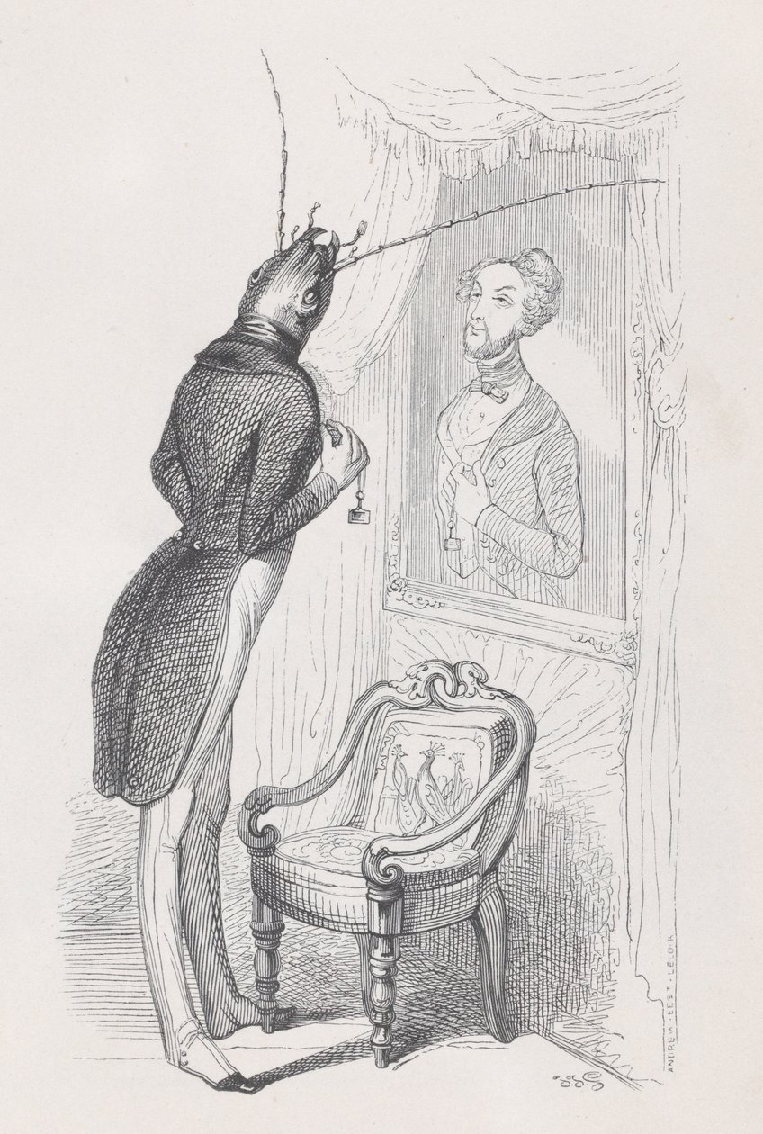 Özel ve Kamusal Sahnelerden çok iyi ayarlanmış bir böcek ve güzel dansçı..., ca. 1837-47. by Andrew Best Leloir
