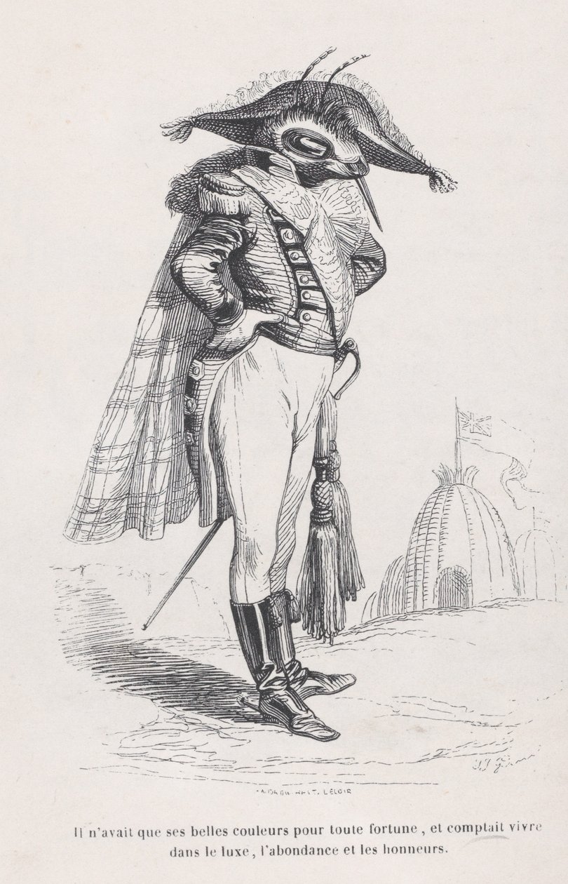 Sadece güzel renkleri vardı... Özel ve Kamusal Yaşamdan Sahnelerden..., ca. 1837-47. by Andrew Best Leloir