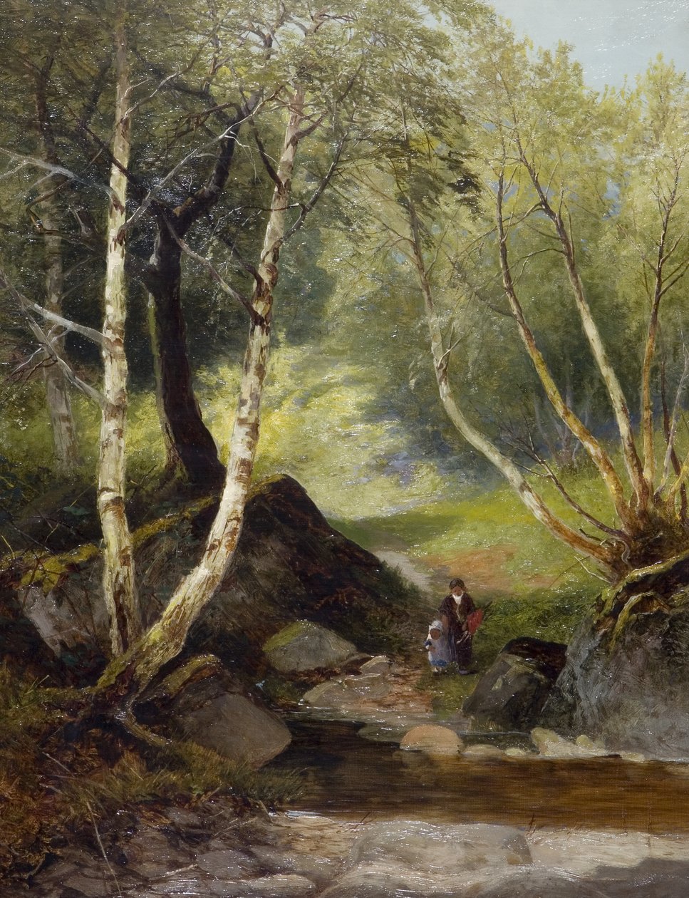 Huş ağaçlarının arasında by Andrew Brandish Holte