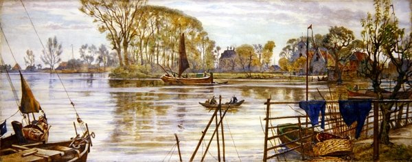 Rostock (kağıt üzerine sulu boya) by Andrew Brown Donaldson