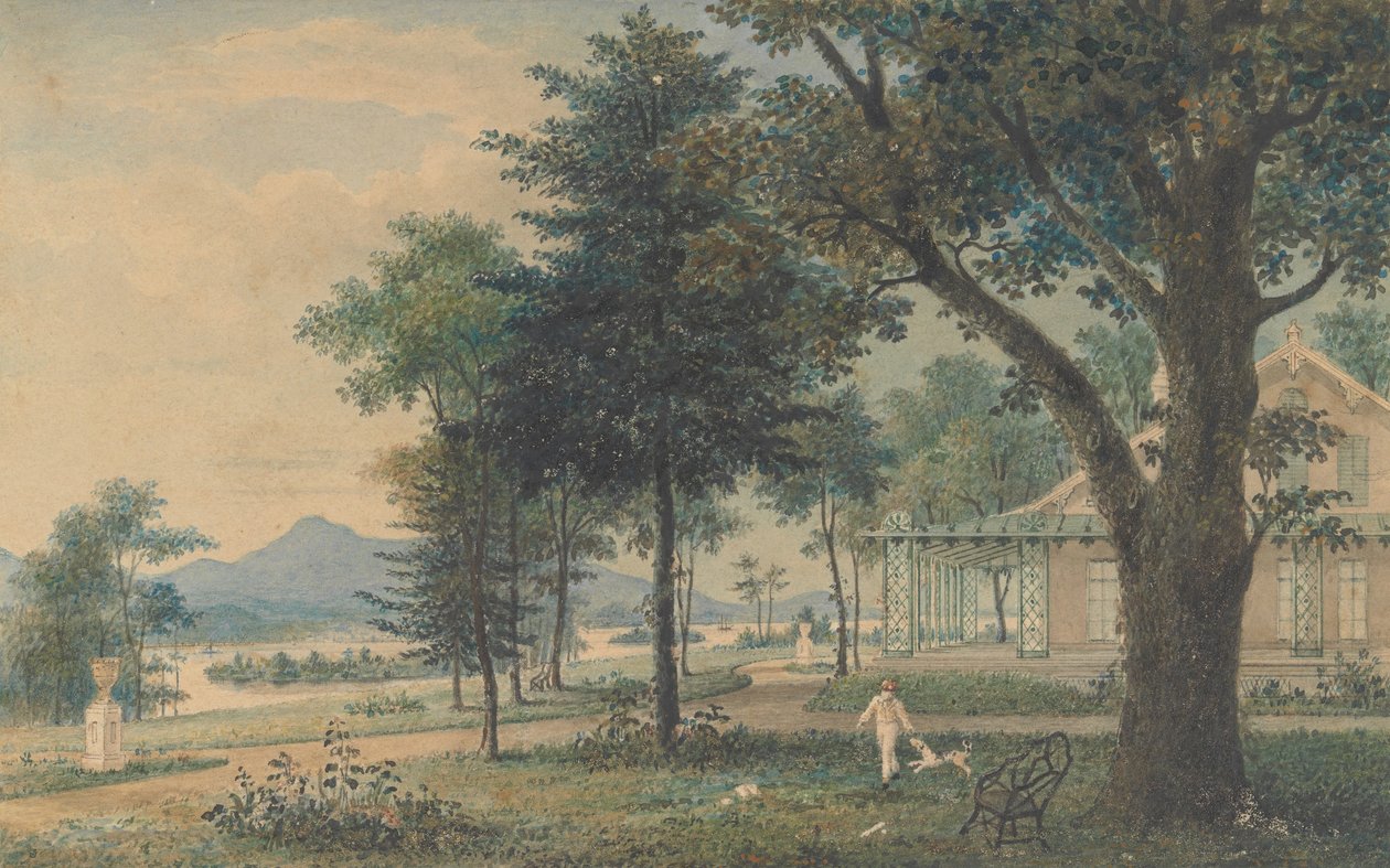Peyzaj Bahçeciliği Teorisi ve Uygulaması Üzerine Bir İnceleme, 1841. by Andrew Jackson Downing