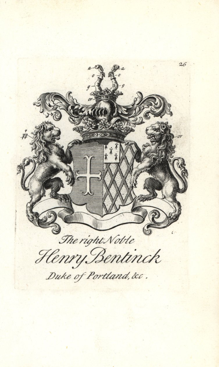 Sağ asil Henry Bentinck