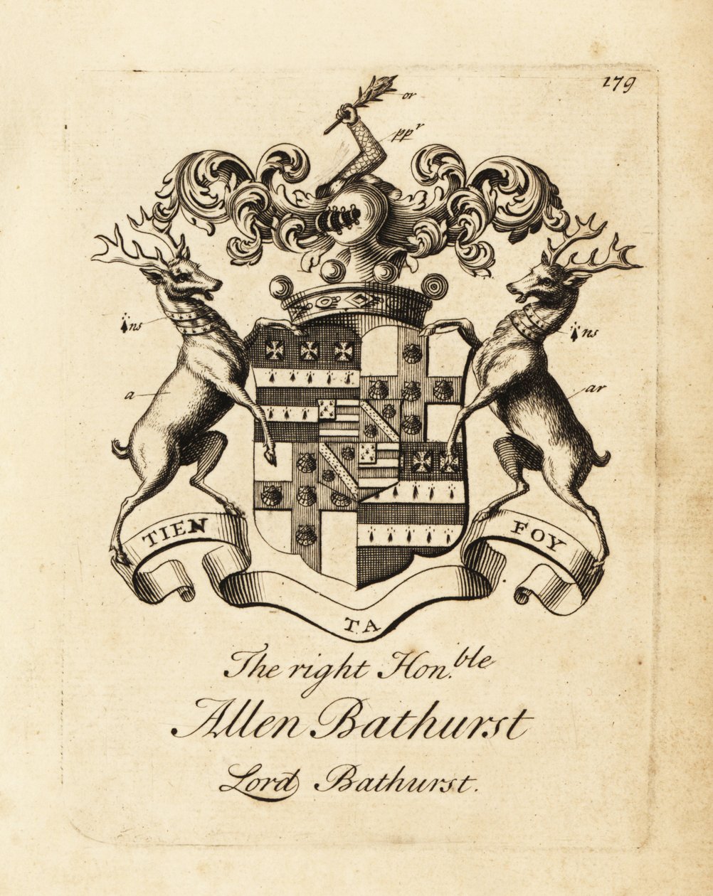 Saygıdeğer Allen Bathurst, Lord Bathurst