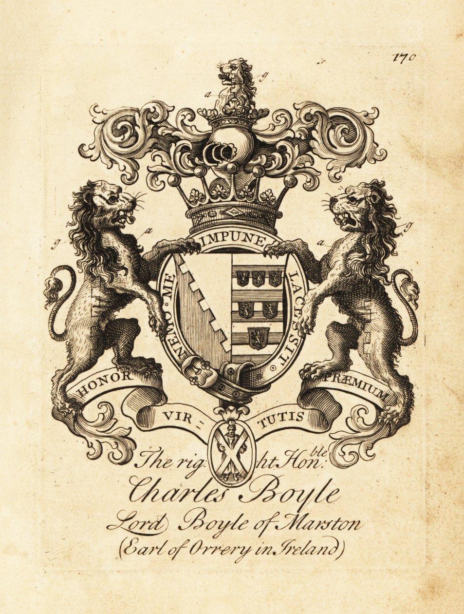 Çok Saygıdeğer Charles Boyle, Marston Lord Boyle, İrlanda