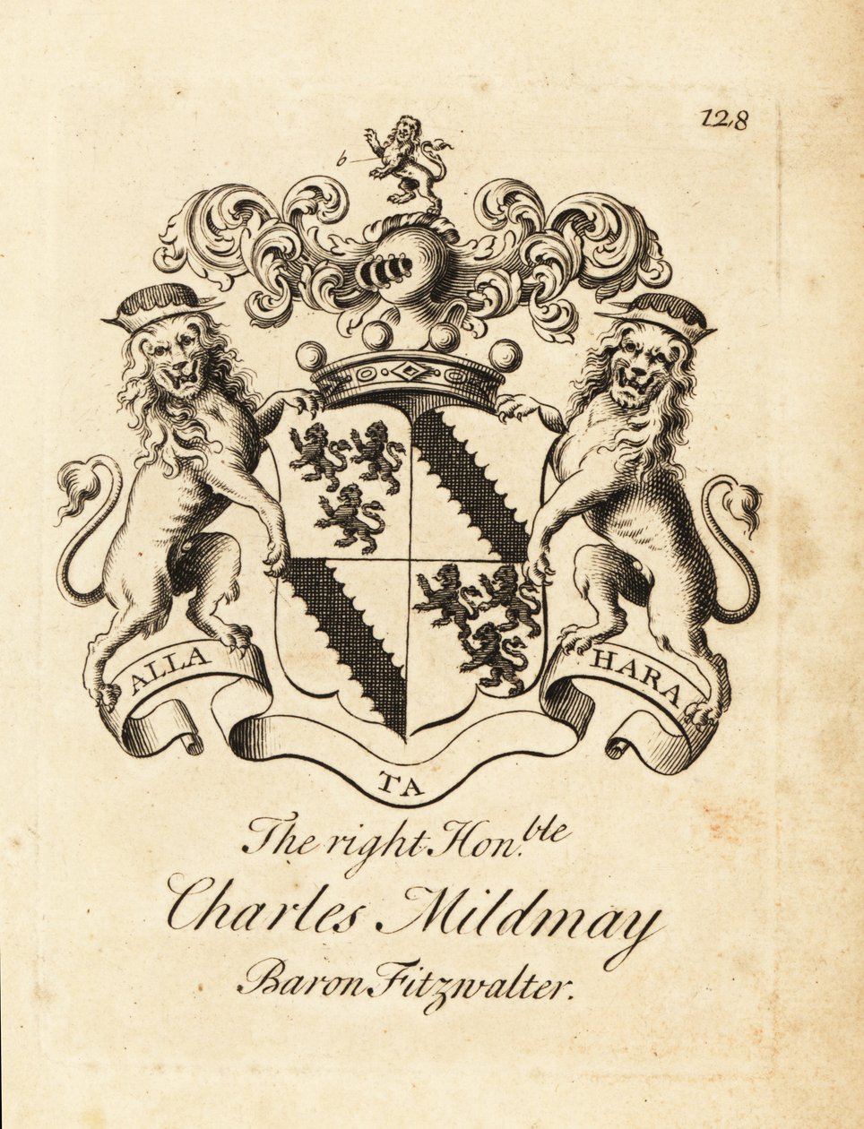 Sağ Saygıdeğer Charles Mildmay arması by Andrew Johnston