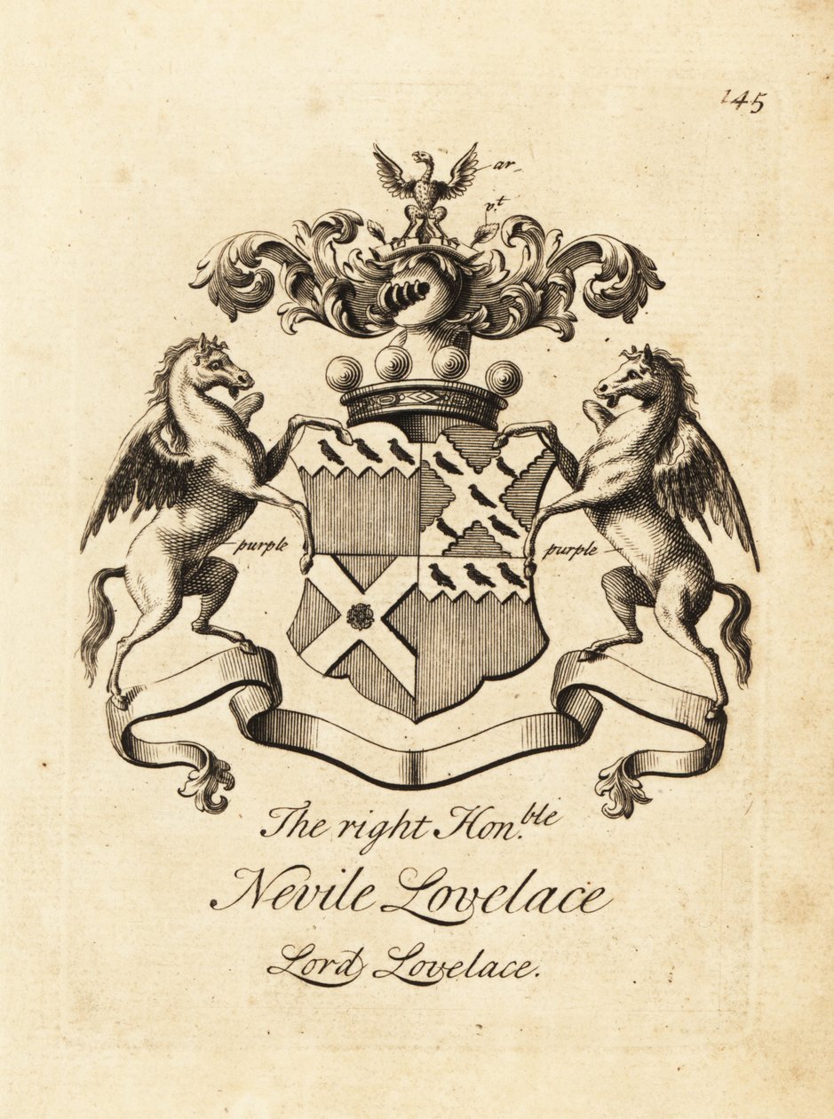 Saygıdeğer Nevile Lovelace, Lord Lovelace, 6. Baron Lovelace