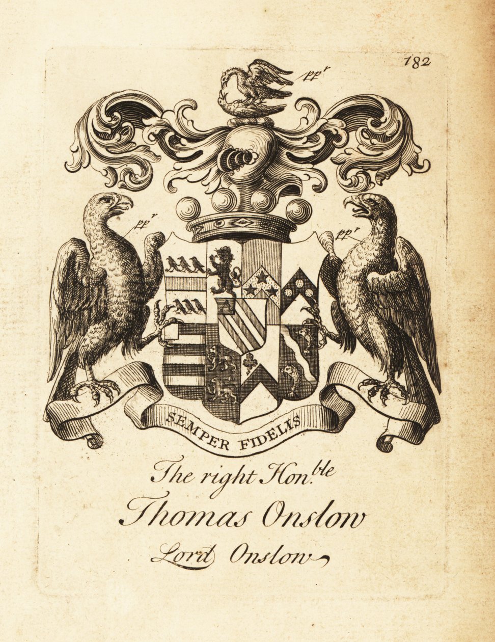 Sayın Thomas Onslow, Lord Onslow, 2. Baron Onslow