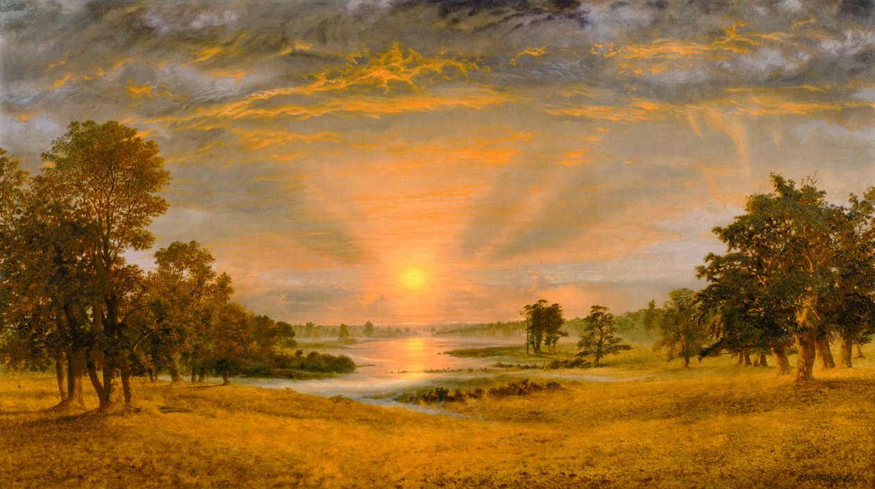 akşam, 1870 by Andrew MacCallum