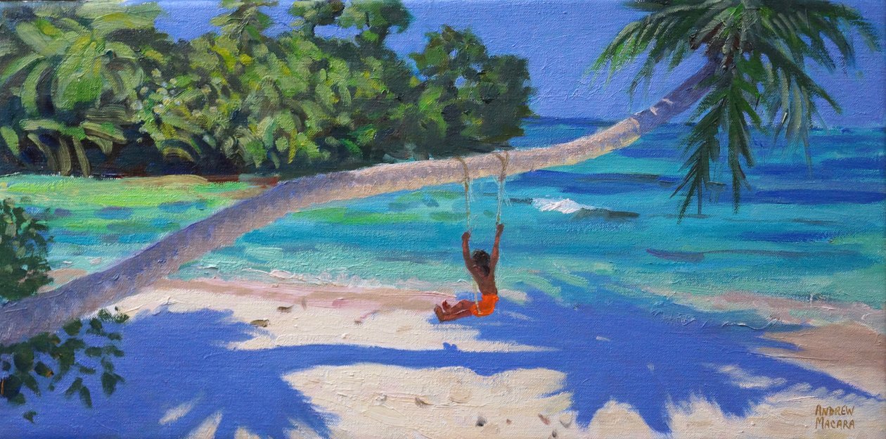 Salıncaktaki Kız, Seyşeller, 2015, by Andrew Macara