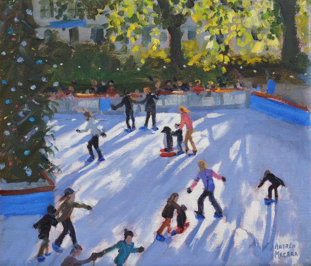 Buz pateni, Doğa Tarihi Müzesi, 2014 by Andrew Macara