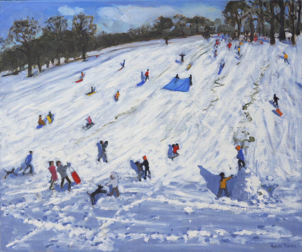 Büyük kardan adam, Chatsworth, 2012, by Andrew Macara