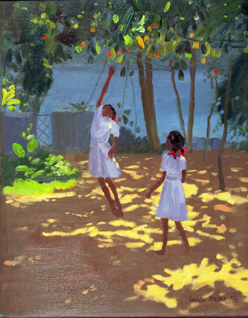 Portakallara Ulaşmak, Bentota, Sri Lanka, 1998 by Andrew Macara