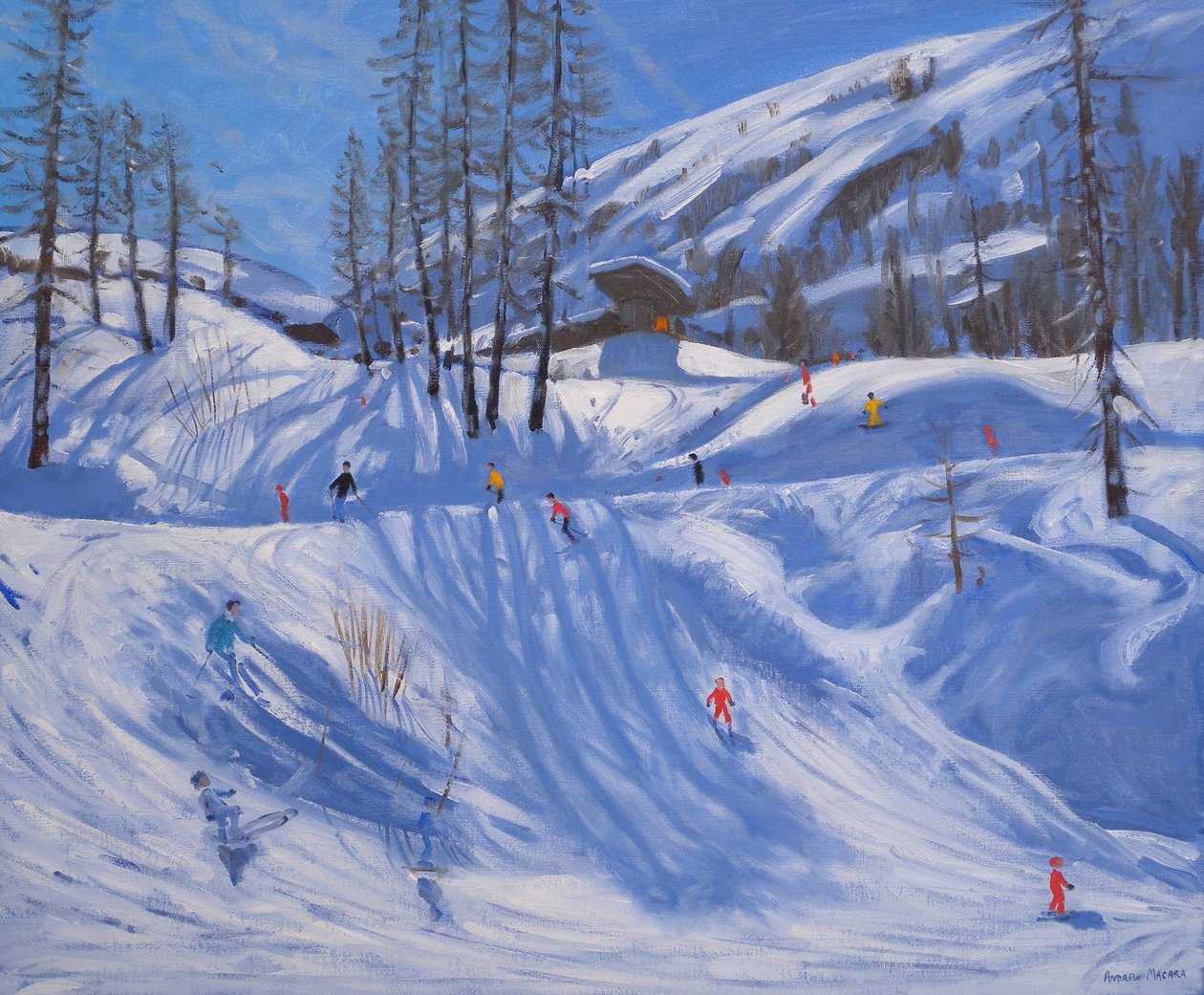 Kayak istasyonu, Tignes, 2009 by Andrew Macara