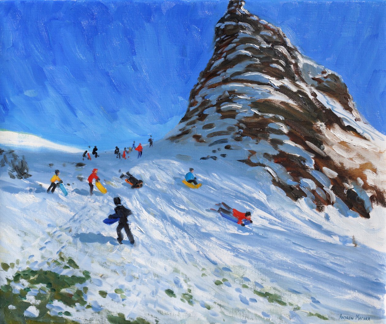 Kızak ,Chrome Hill,Derbyshire,Peak;İlçe; by Andrew Macara