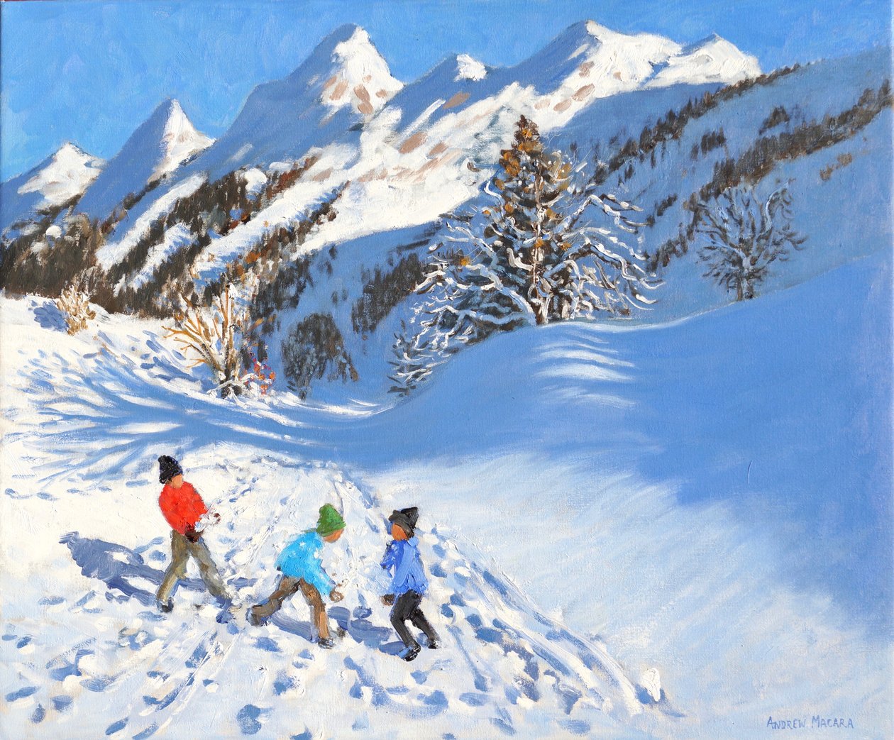 Kartopu, La Clusaz, Fransa by Andrew Macara