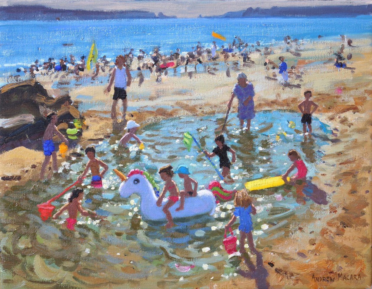 Tek boynuzlu at, Tenby, 2017, by Andrew Macara