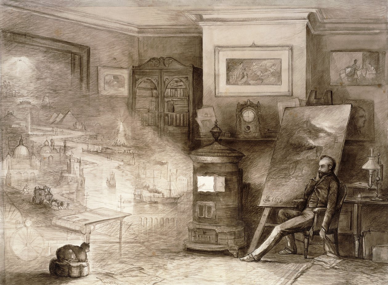 Akşam Müzikleri, Zamanın Gelgiti, 1876 by Andrew Melrose