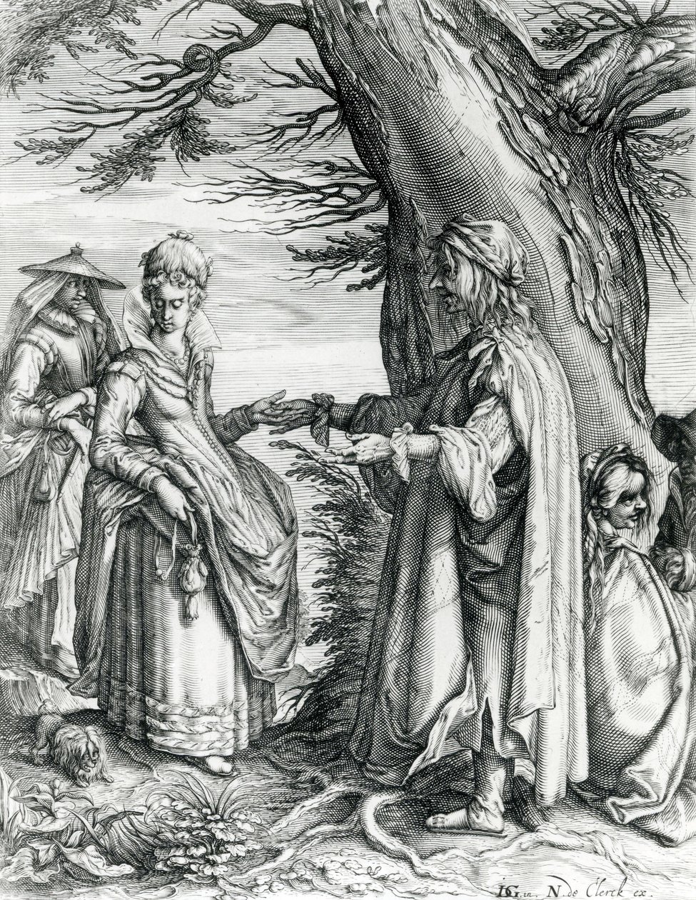 Falcı, c.1608 by Andries Jacobsz Stock