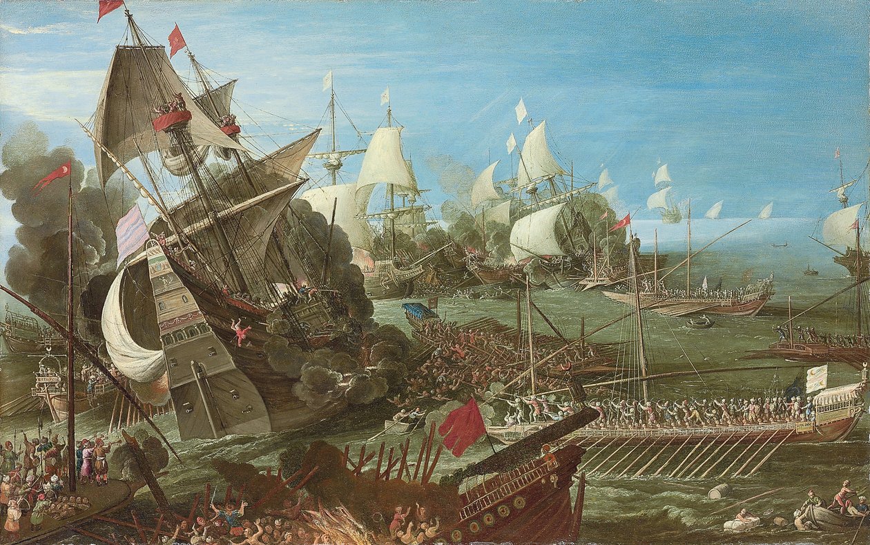 İnebahtı Savaşı, 1622 by Andries van Eertvelt