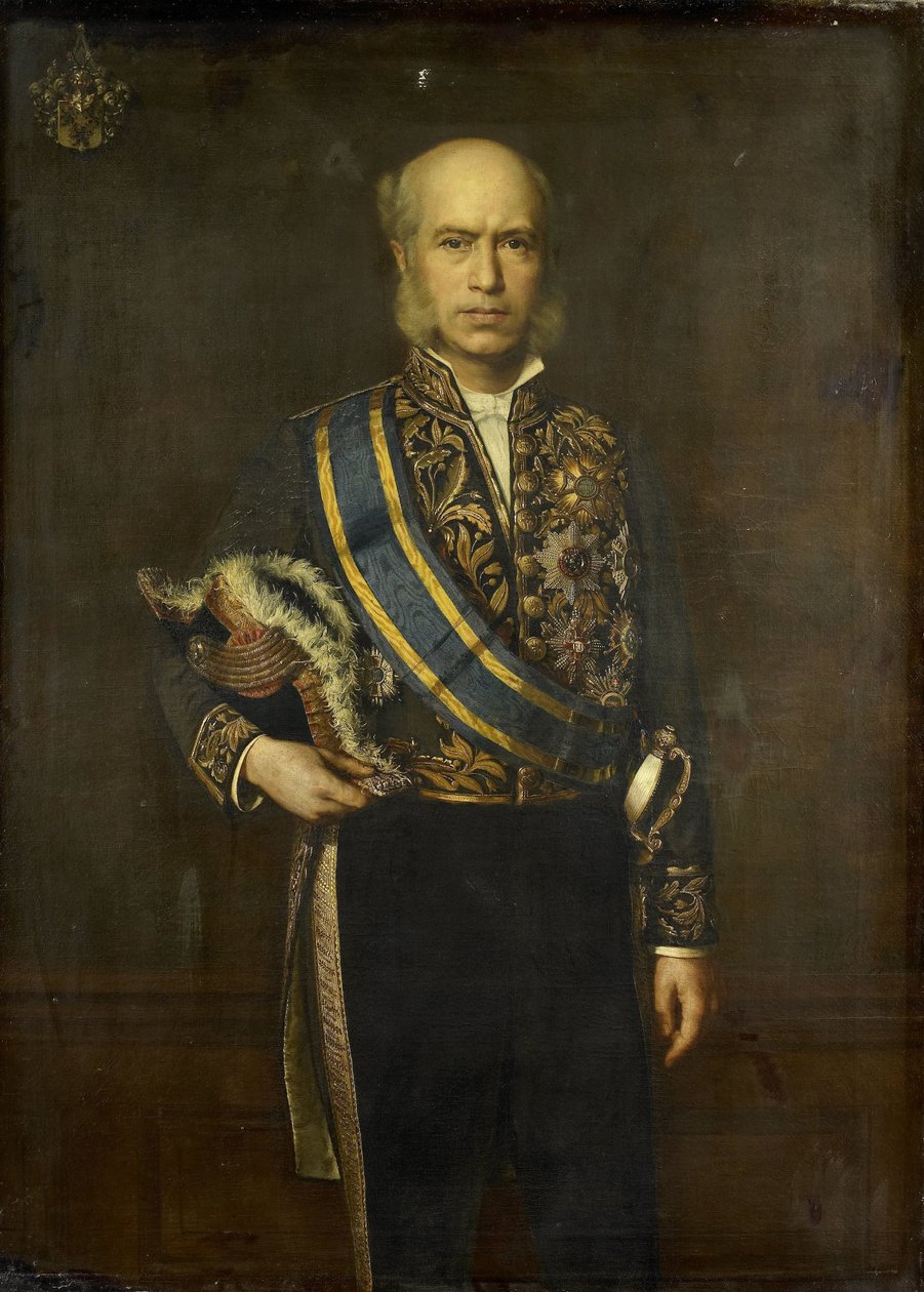 Johan Wilhelm van Lansberge (1830-1906). Genel Vali (1875-1880) by Andries van den Berg