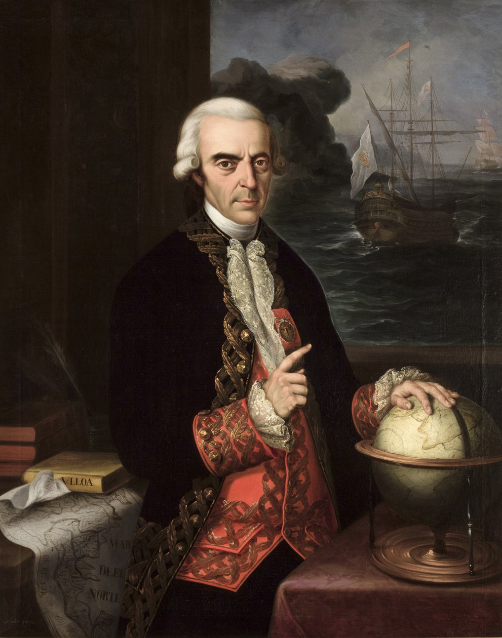 Antonio de Ulloa by Andrés Cortés y Aguilar