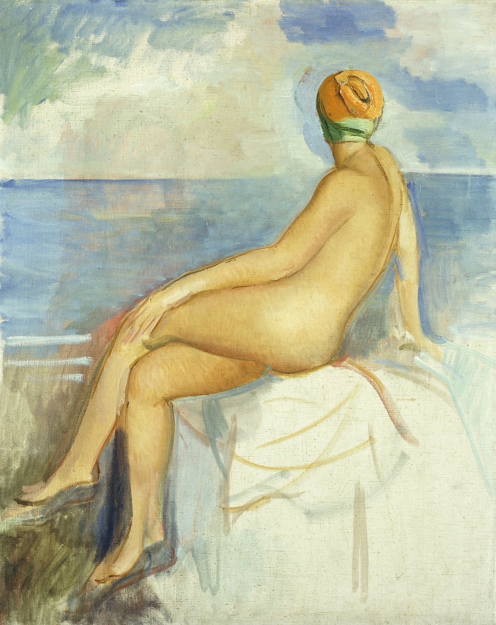 Yüzücü; Banista by Ángel Zárraga