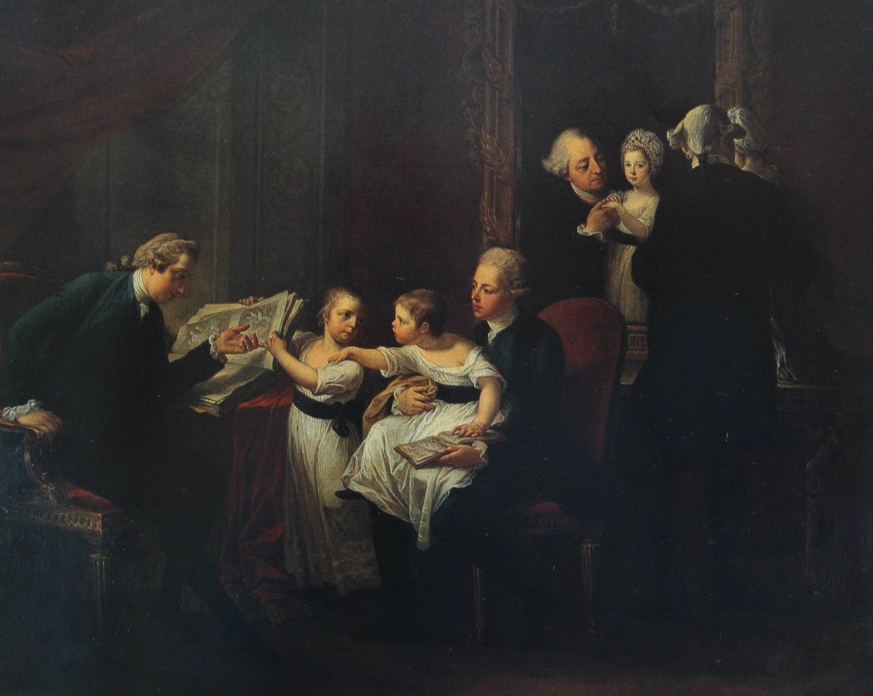 Townshend Ailesi by Angelica Kauffmann