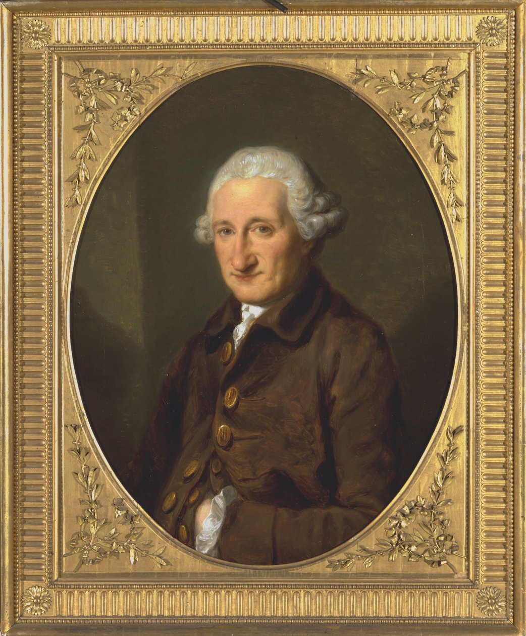 Sir Robert Hervey Adlı Bir Adam by Angelica Kauffmann