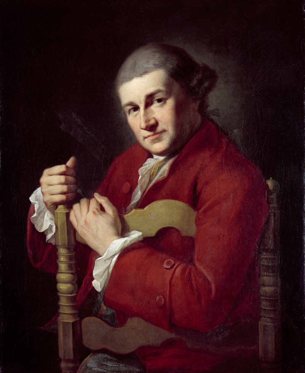 David Garrick (1717-1779) by Angelica Kauffmann