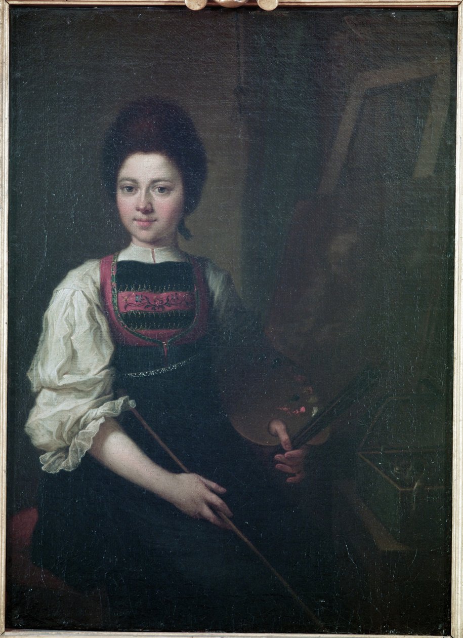 Otoportre, 1763 by Angelica Kauffmann