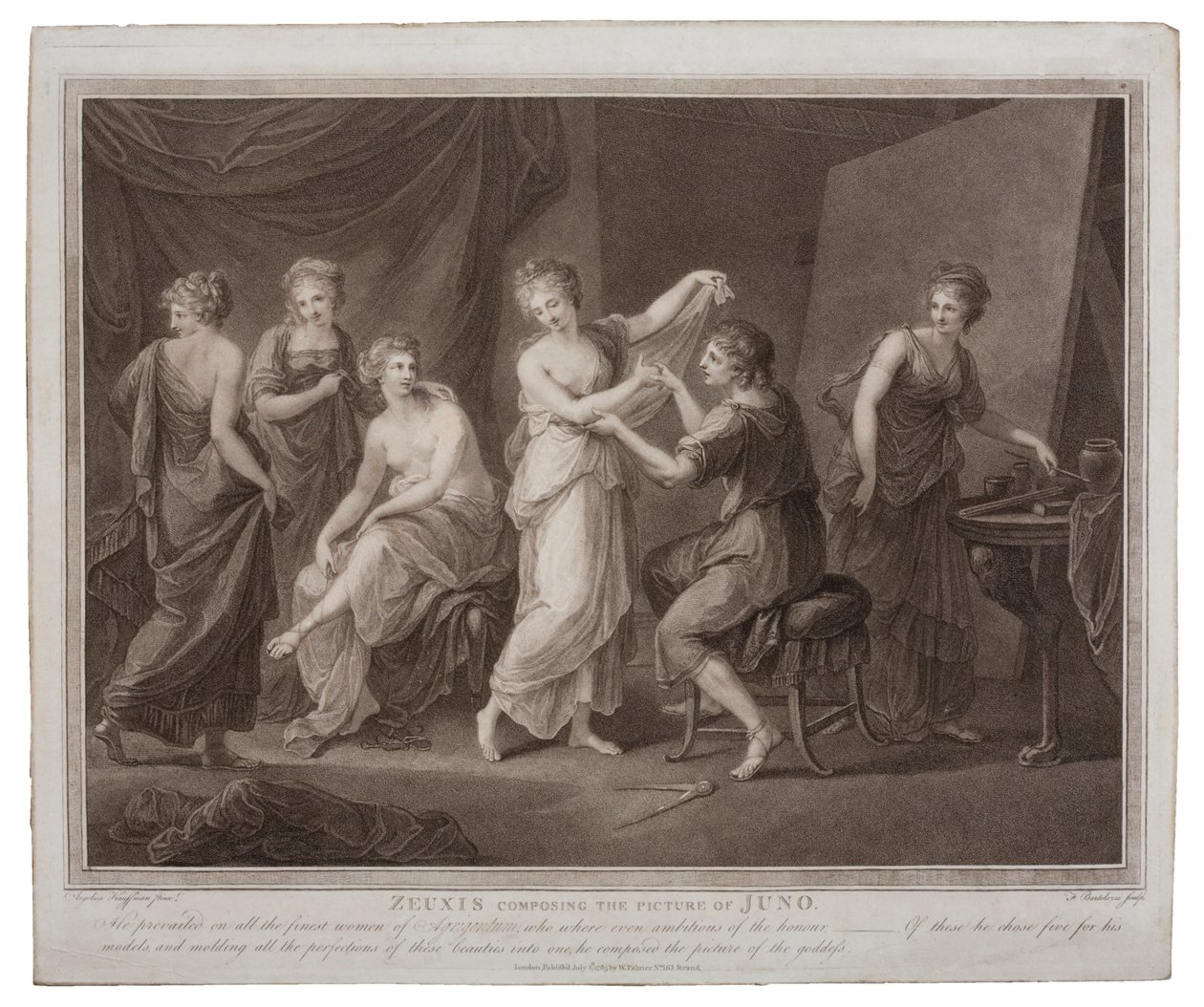 Francesco Bartolozzi (1727-1815) tarafından Juno