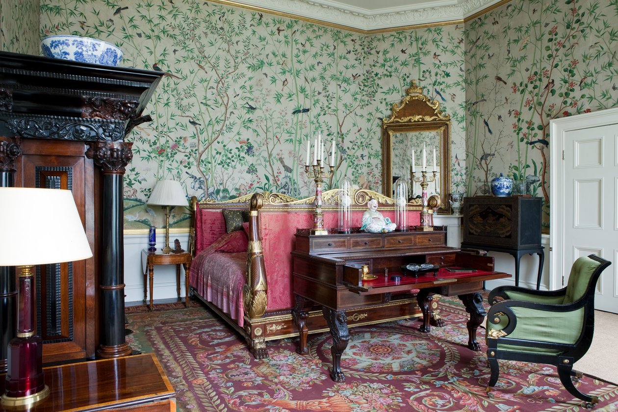 Leicester Odası, Chatsworth Evi, Derbyshire (fotoğraf) by Thomas Kelly