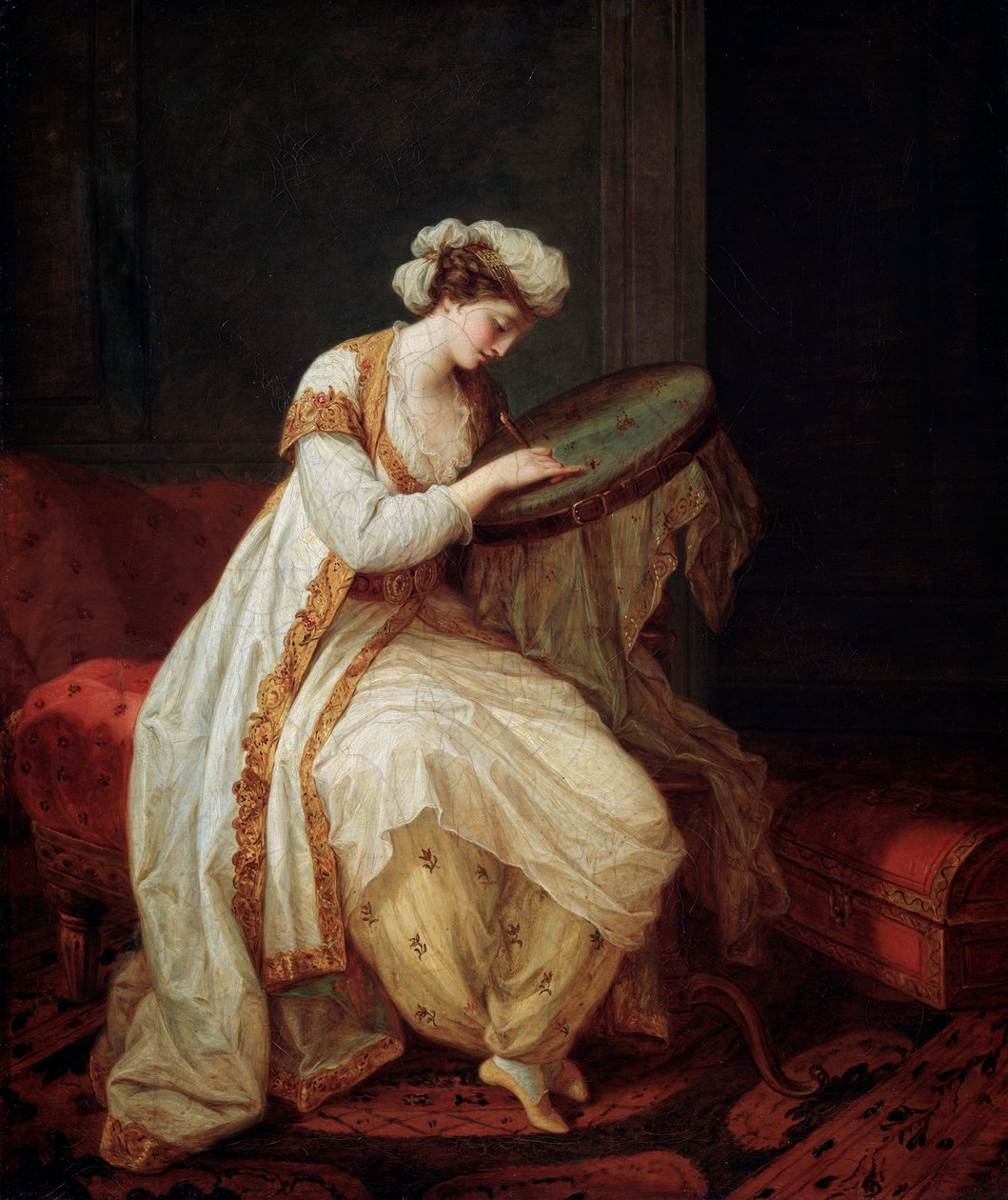 Bir Türk Kadını, 1773. by Angelica Kauffmann
