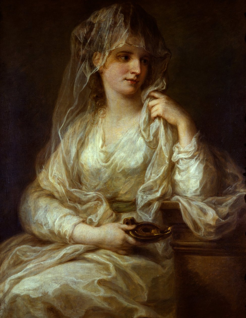 Bir Hanımefendinin Vestal Bakire Olarak Portresi, 1782 by Angelica Kauffmann