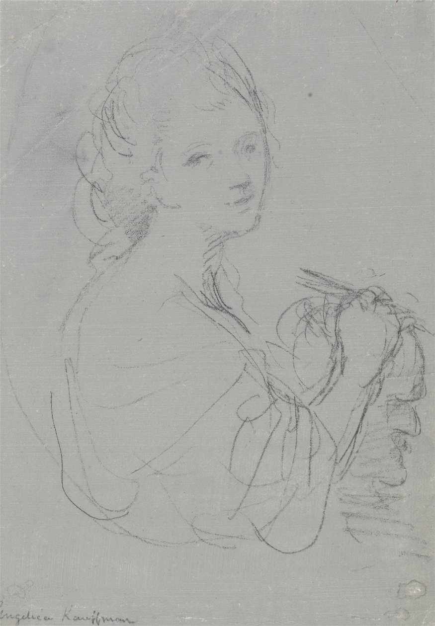 Otoportre by Angelica Kauffmann